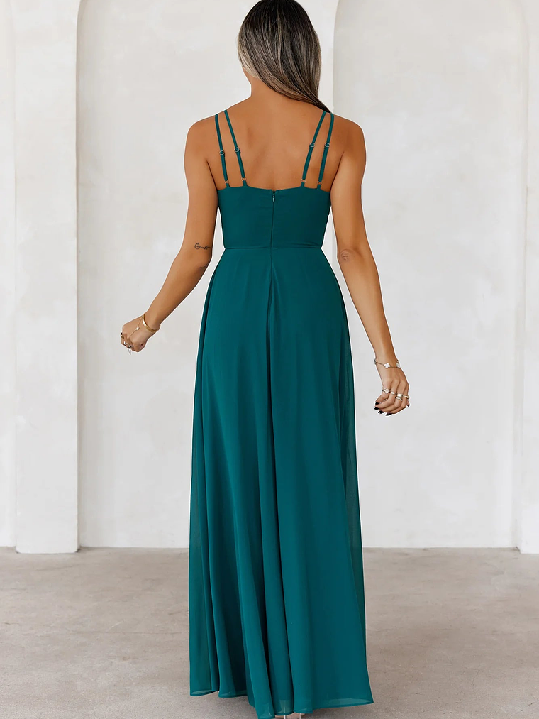 Frosted Bloom Maxi Dress 11