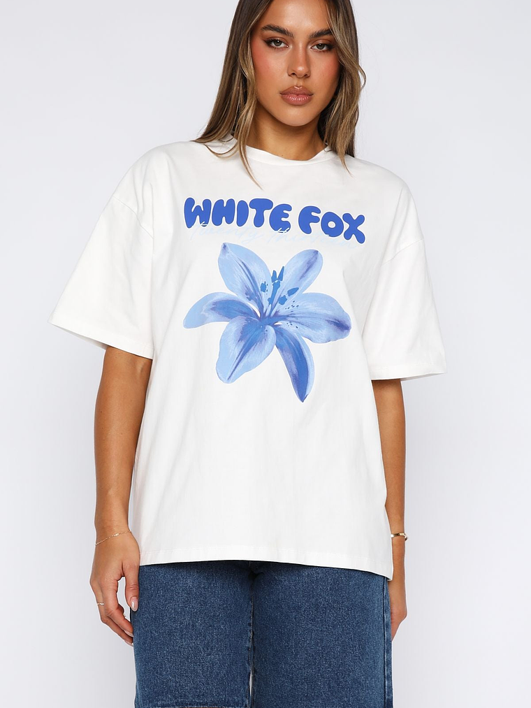 Got That Glow Oversized Tee White 2