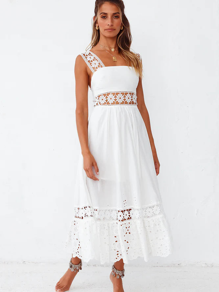 Eugenia Maxi Dress White 4