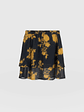 Etta Mini Layered Skirt - Yellow Fade Floral - thumbnail 7