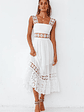 Eugenia Maxi Dress White - thumbnail 5