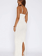 Gotta Give Me Embellished Crochet Maxi Dress Off White - thumbnail 4