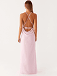 First Class Maxi Dress - Pink - thumbnail 3
