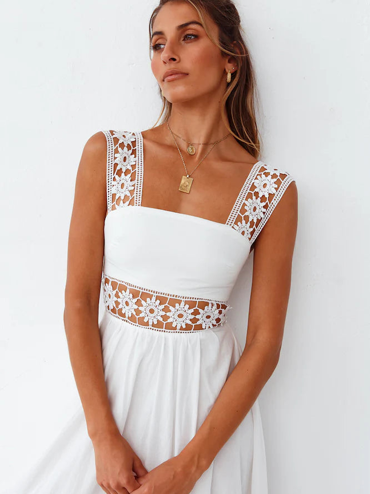 Eugenia Maxi Dress White 12
