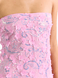 Eva Pink Sequin Strapless Mini Dress - thumbnail 6