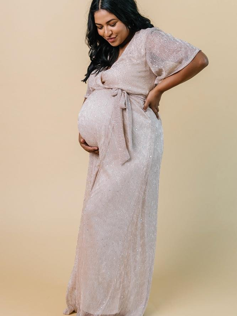 Grace Sparkle Gown | Champagne 6