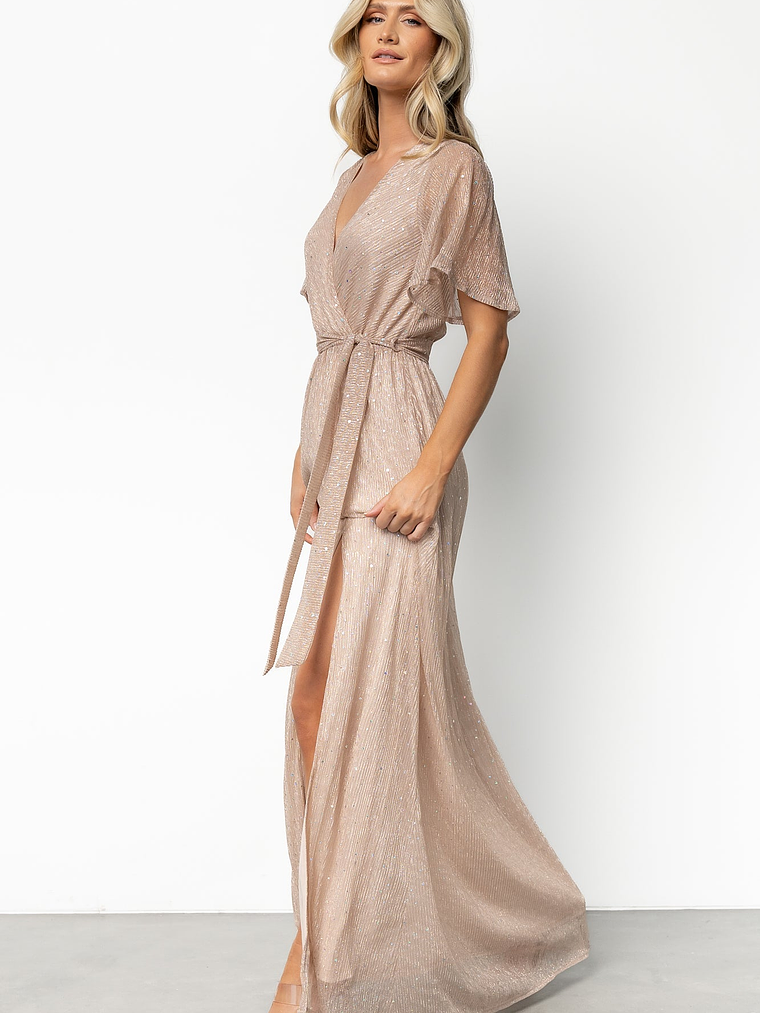 Grace Sparkle Gown | Champagne 7