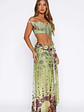 Florence Fling Maxi Dress Moss Blossom - thumbnail 3