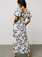 Graceland Maxi Dress | Cream + Navy Floral - thumbnail 5