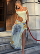 Florence Fling Maxi Dress Lemon Blossom - thumbnail 6