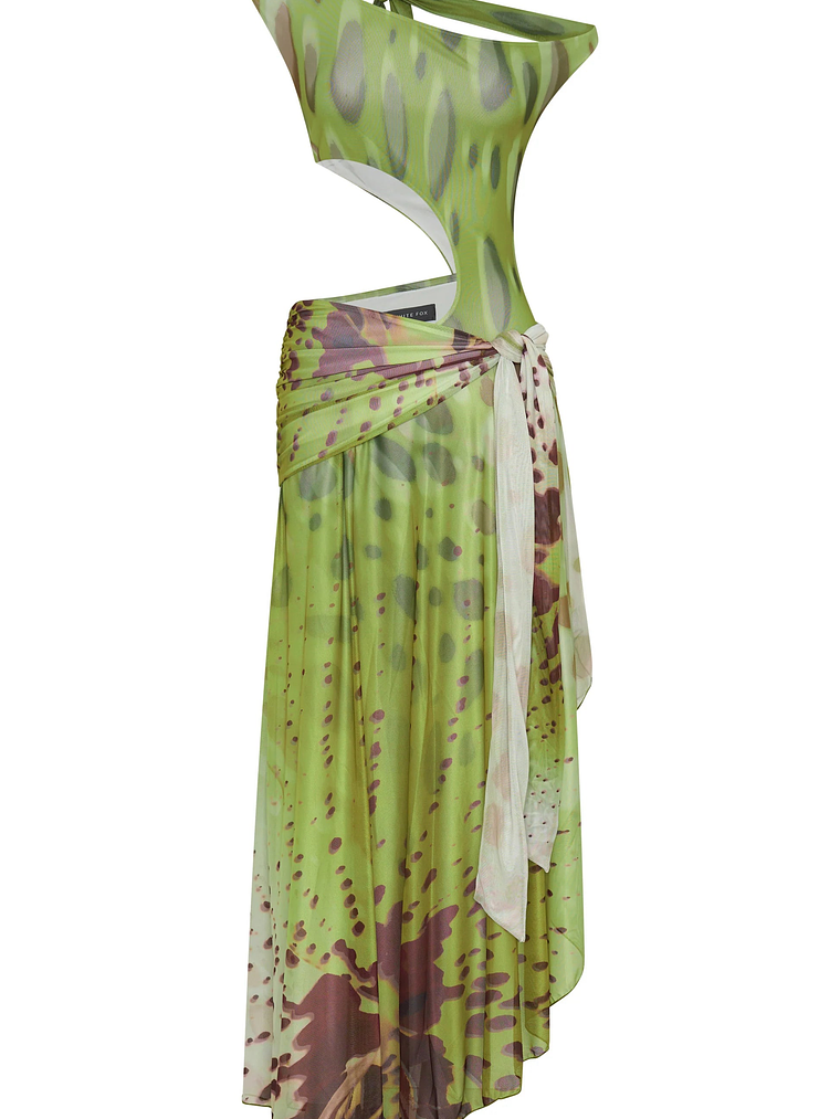 Florence Fling Maxi Dress Moss Blossom 5