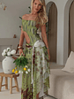 Florence Fling Maxi Dress Moss Blossom - thumbnail 6