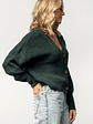 Gracie Knit Cardigan | Dark Green - thumbnail 3