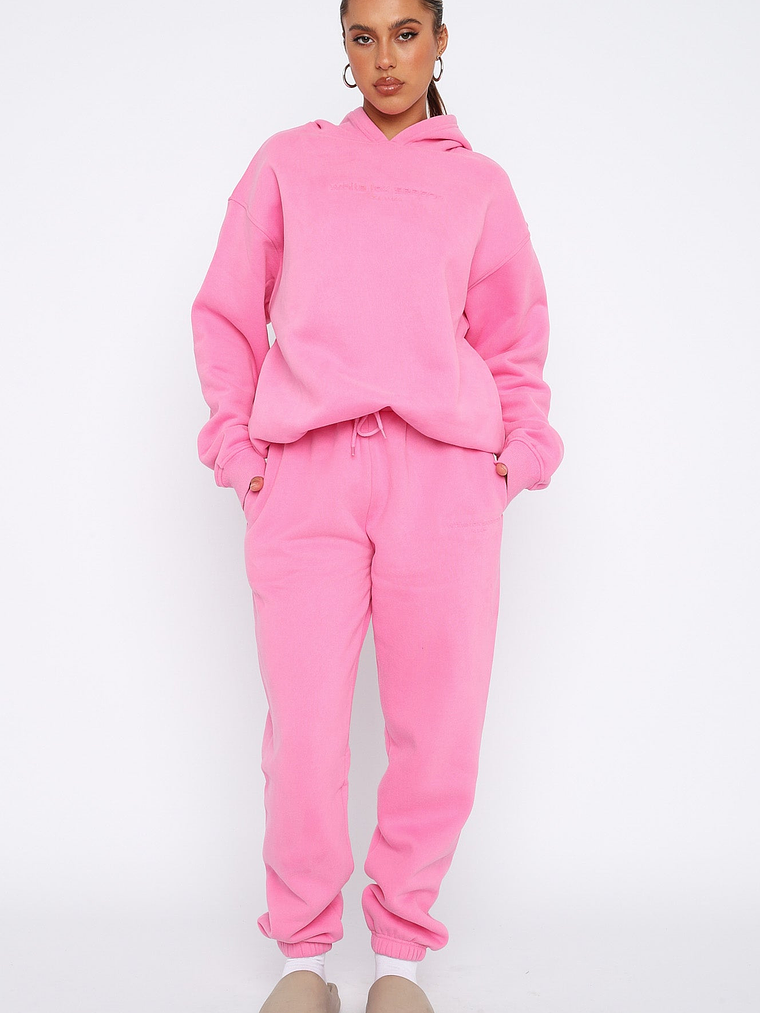 Future Forward Oversized Hoodie Candy Pink 5