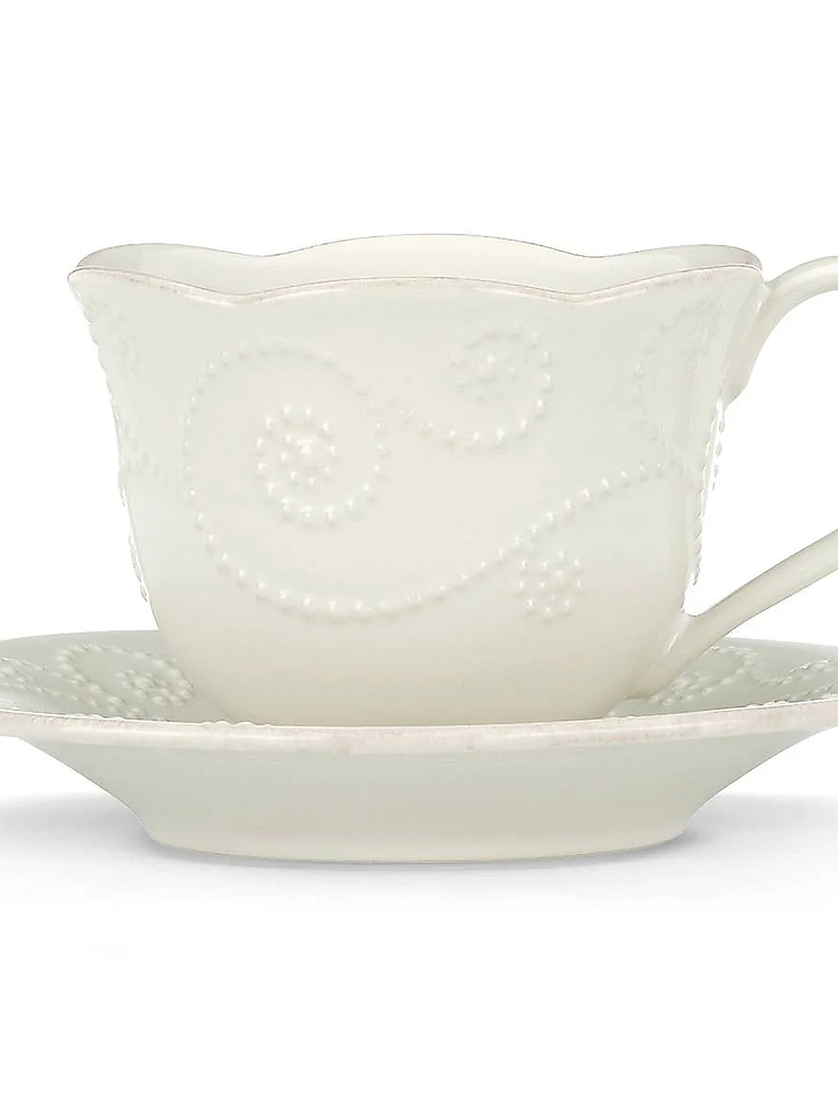 French Perle ? Cup and Saucer 3
