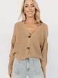 Gracie Knit Cardigan | Light Camel - thumbnail 3