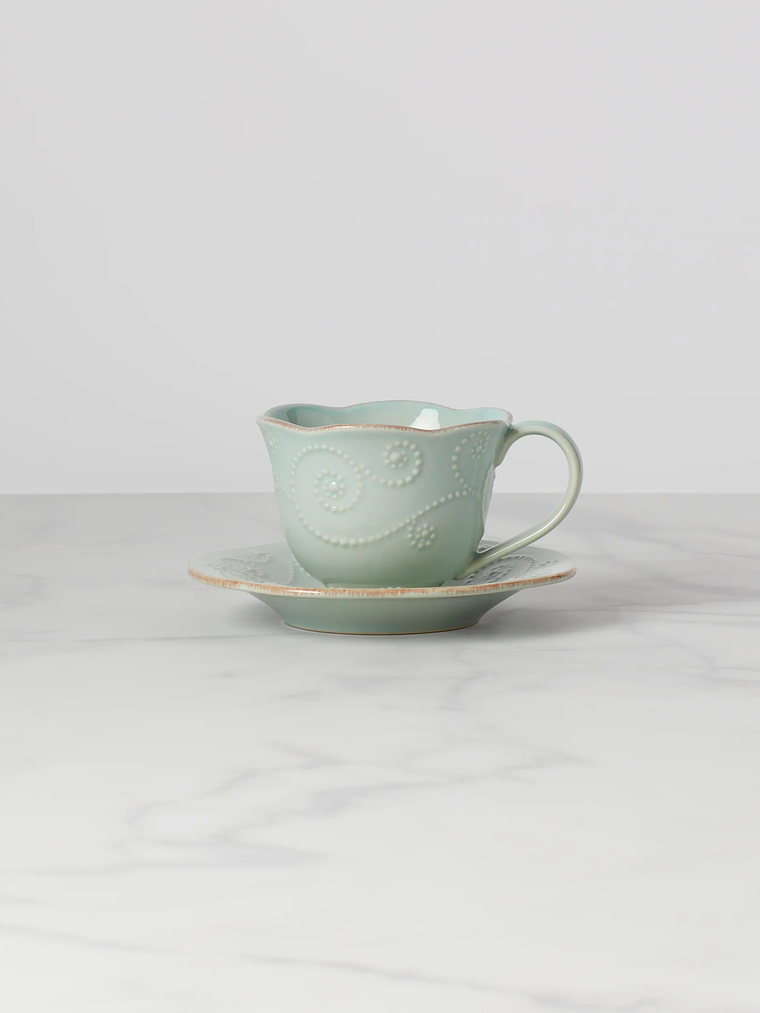 French Perle ? Cup and Saucer 4