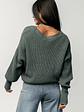 Gracie Knit Cardigan | Winter Green - thumbnail 4