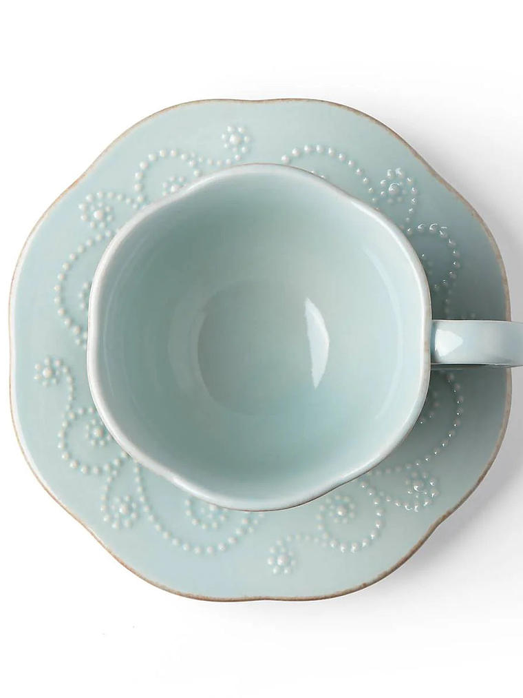 French Perle ? Cup and Saucer 7