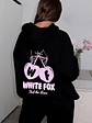 Feel The Love Oversized Hoodie Black - thumbnail 1