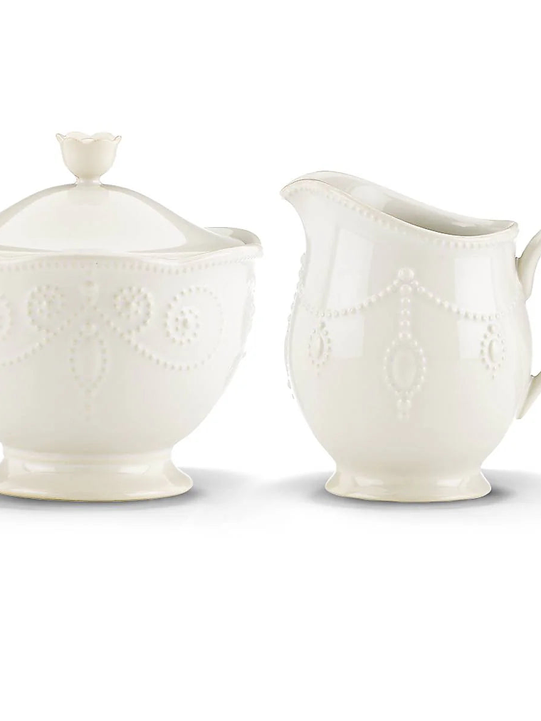 French Perle ? Sugar and Creamer 3