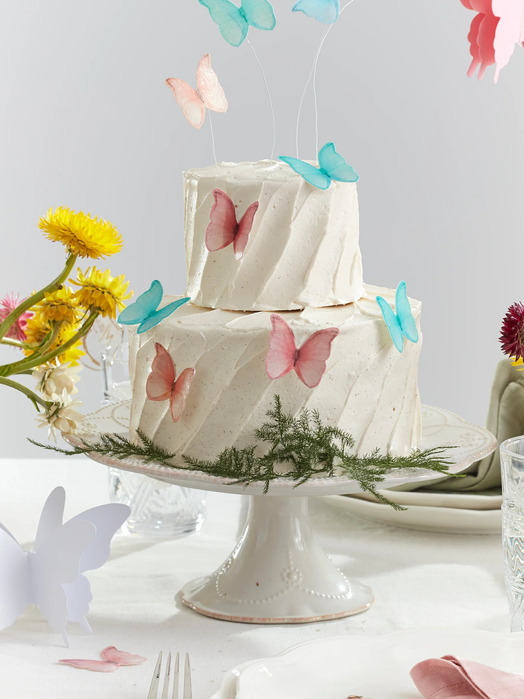 French Perle ? Pedestal Cake Plate 5