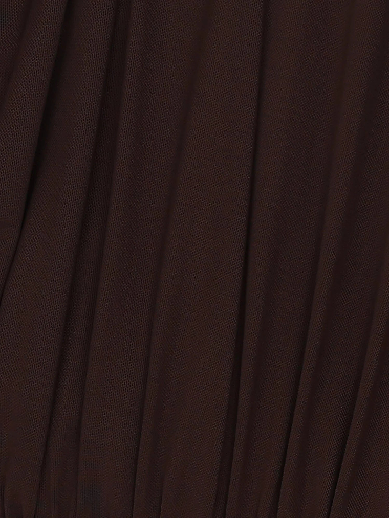 Evanna Mini Dress - Brown : Chocolate 2