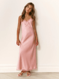 Girls Cilona Satin Maxi Dress - thumbnail 2