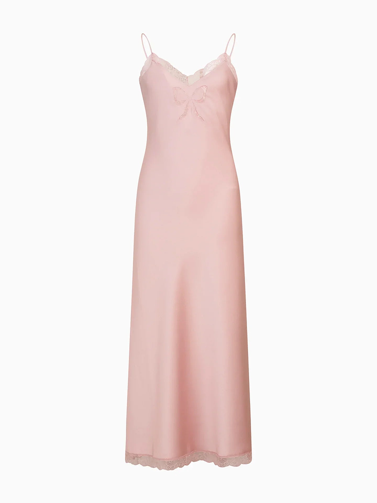 Girls Cilona Satin Maxi Dress 5