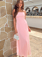 Flossie Pink Maxi Sleeveless Dress - thumbnail 1