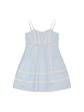 Girls Havrea Cotton Lace-Trimmed Dress - thumbnail 5