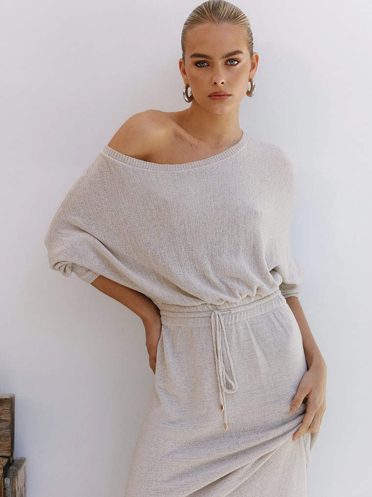 Florida Maxi Dress - Sand 3