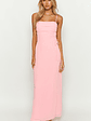 Flossie Pink Maxi Sleeveless Dress - thumbnail 2