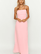 Flossie Pink Maxi Sleeveless Dress - thumbnail 3