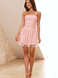 Fresh Gossip Strapless Mini Dress - thumbnail 13
