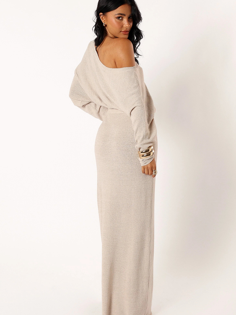 Florida Maxi Dress - Sand 7