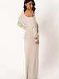 Florida Maxi Dress - Sand - thumbnail 7
