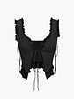 Fly Away Fairytale Lace Trim Crop Cami Top - thumbnail 5
