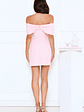 Exquisite Ease Off Shoulder Mini Dress - thumbnail 3