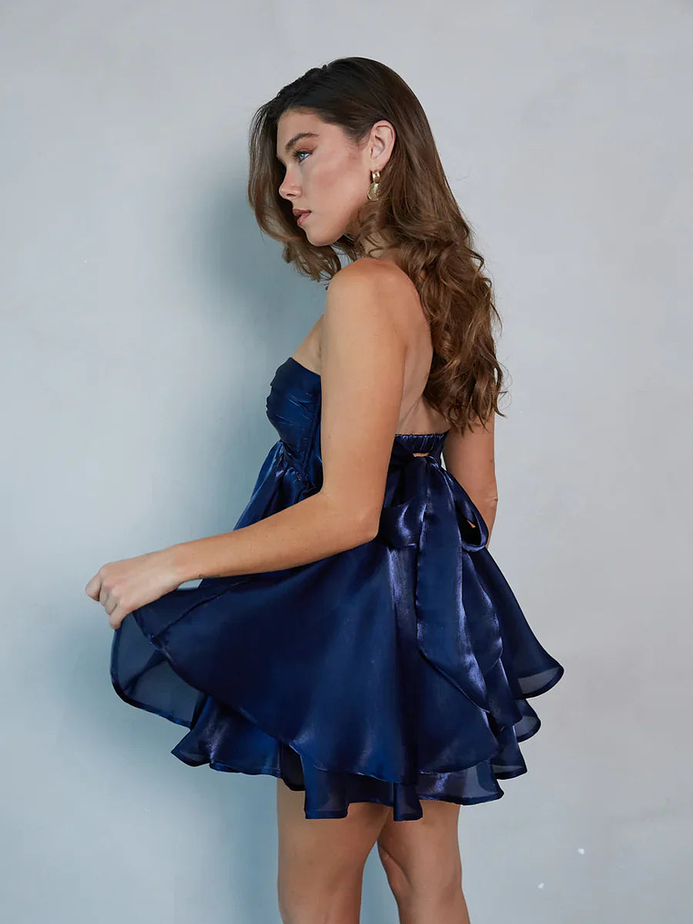 Gabby Twist Babydoll Dress 9