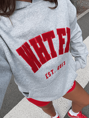 Give It Away Oversized Hoodie Dark Grey Marle