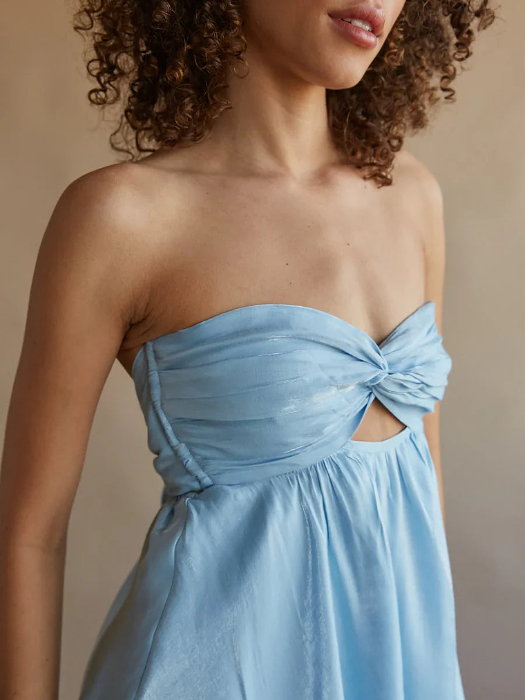 Gabby Twist Babydoll Dress 13