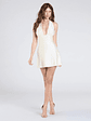Ever So Chic Halter Tie-Back A-Line Mini Dress - thumbnail 3