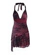 Frieda Dress - Red : Burgundy Romantic - thumbnail 8