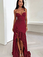 Everdine Maxi Dress - Burgundy - thumbnail 3