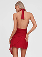 Frieda Mini Dress - Red - thumbnail 5