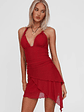 Frieda Mini Dress - Red - thumbnail 6