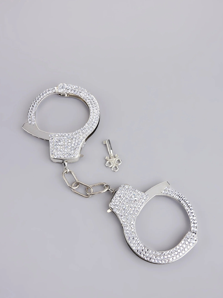 Glamour On Lock Rhinestone Handcuffs 1