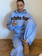 From The Archives Allora Oversized Hoodie Blue - thumbnail 2