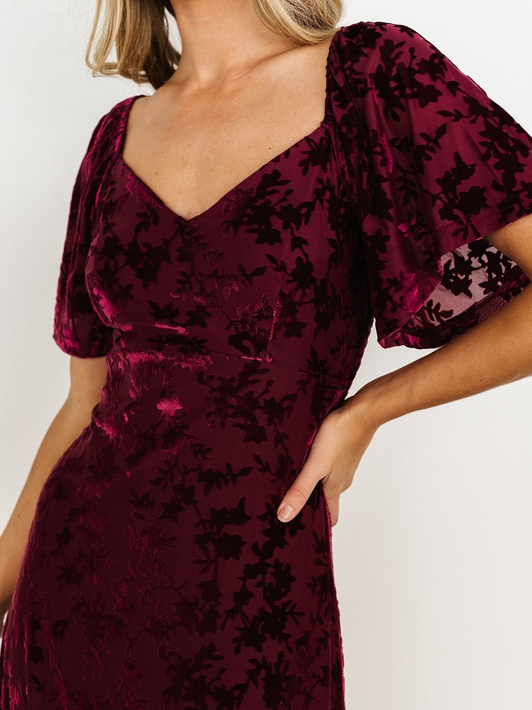 Everley Velvet Maxi Dress | Mulberry 2